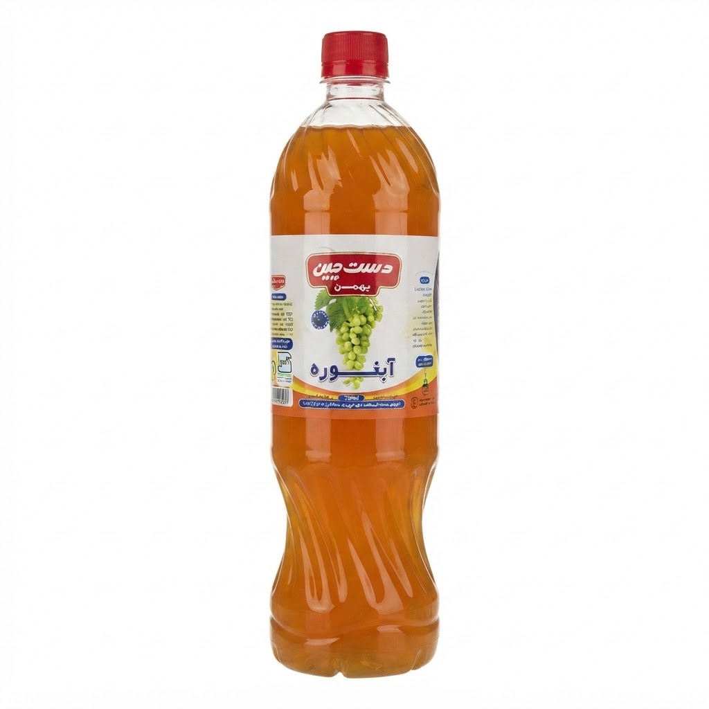 آبغوره دست چین بهمن - 1200 میلی لیتر
