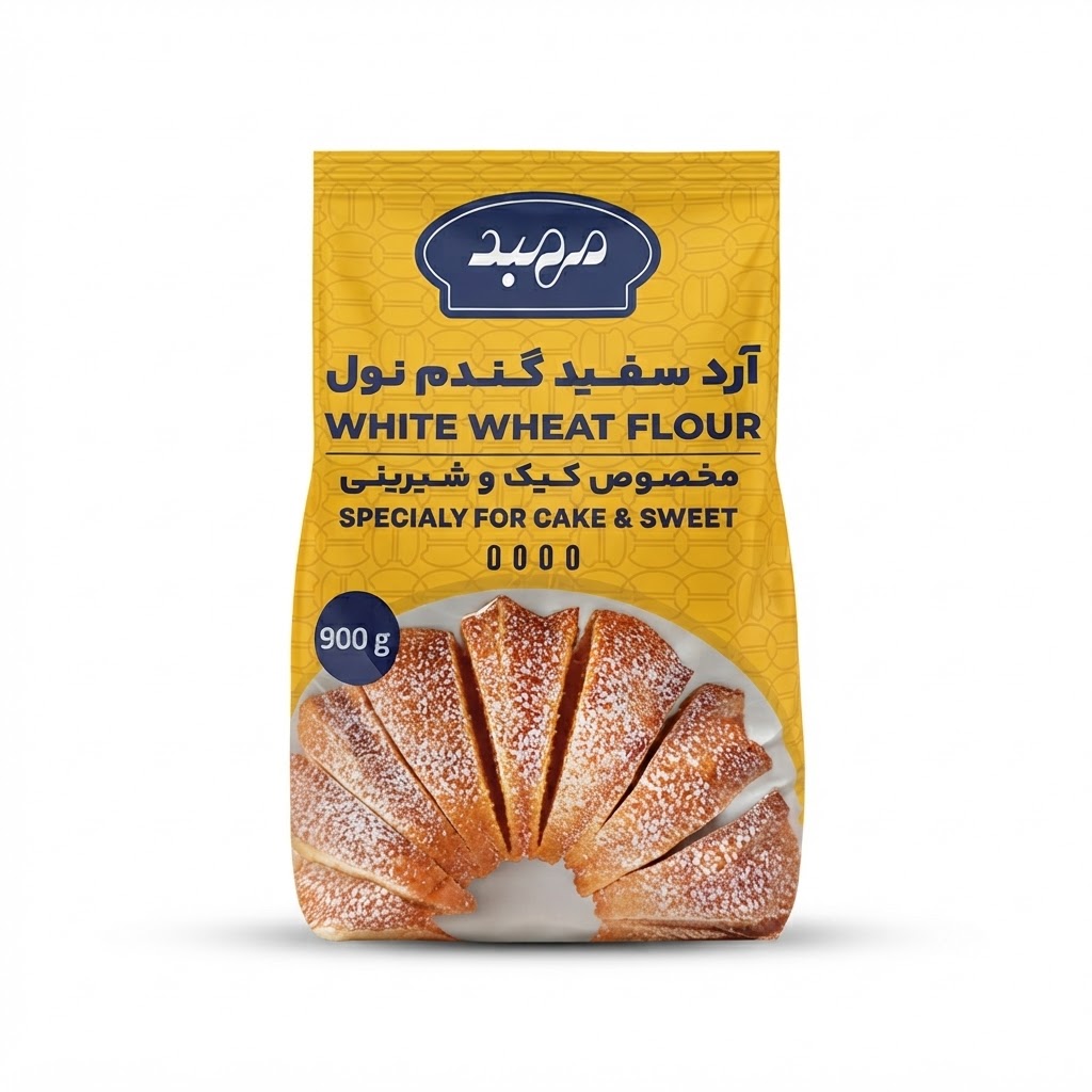 آرد سفید گندم نول مهبد - 900 گرم