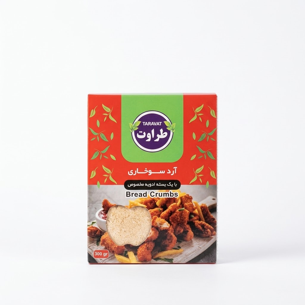 آرد سوخاری طراوت - 300 گرم