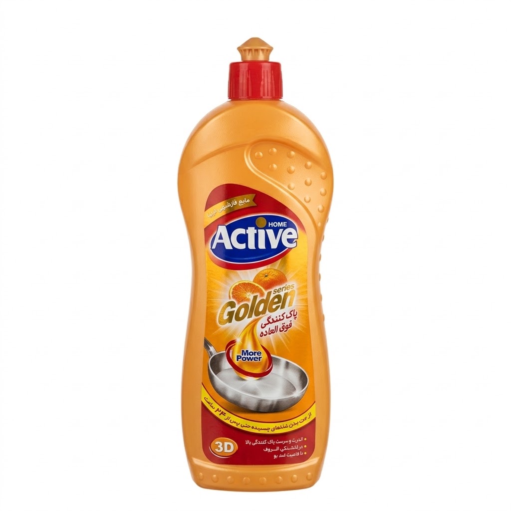 مایع ظرف شویی گلدن اکتیو مدل - 750 گرم