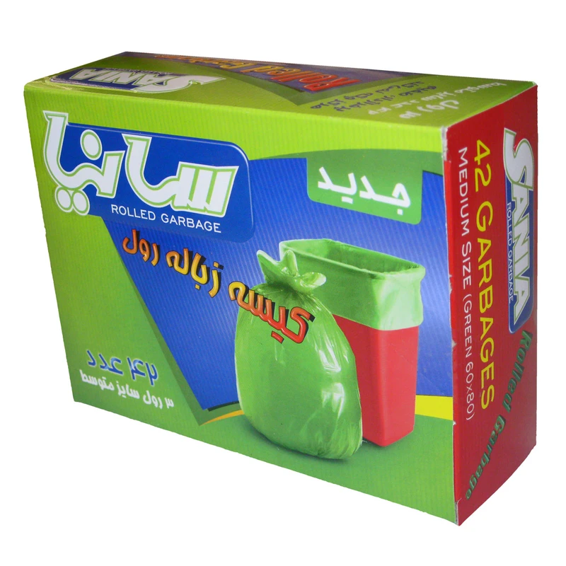 کیسه زباله سانیا مدل Star بسته 42 عددی