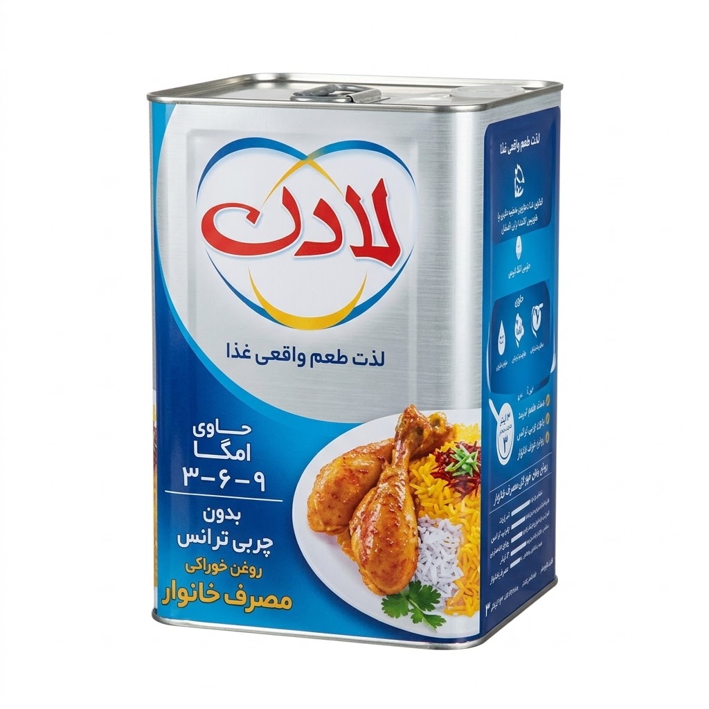 روغن نیمه جامد لادن - 5 کیلوگرم
